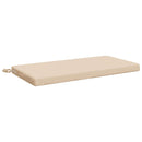 Bænkpude SOEST 100% polyester Cremefarvet 80 x 40 x 5 cm