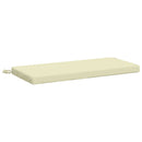 Bænkpude SOEST 100% polyester Cremefarvet 80 x 40 x 5 cm