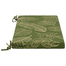 Bænkpude SOEST 100% polyester Bladdesign 80 x 40 x 5 cm