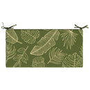 Bænkpude SOEST 100% polyester Bladdesign 80 x 40 x 5 cm