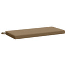 Bænkpude SOEST 100% polyester Gråbrun 80 x 40 x 5 cm
