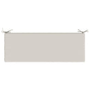 Bænkpude SOEST 100% polyester Hvid 100 x 40 x 5 cm