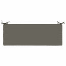 Bænkpude SOEST 100% polyester Grå 110 x 40 x 5 cm