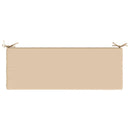 Bænkpude SOEST 100% polyester Cremefarvet 110 x 40 x 5 cm