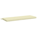 Bænkpude SOEST 100% polyester Cremefarvet 120 x 40 x 5 cm