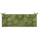Bænkpude SOEST 100% polyester Bladdesign 120 x 40 x 5 cm