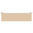 Bænkpude SOEST 100% polyester Cremefarvet 160 x 40 x 5 cm