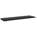 Bænkpude SOEST 100% polyester Antracit 160 x 40 x 5 cm