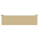 Bænkpude SOEST 100% polyester Beige 160 x 40 x 5 cm