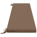 Bænkpude SOEST 100% polyester Gråbrun 170 x 40 x 5 cm