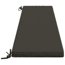 Bænkpude SOEST 100% polyester Antracit 170 x 40 x 5 cm