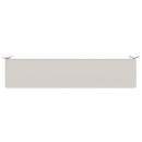 2-delt bænkepude SOEST 2 stk. 100% polyester Hvid