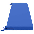 Bænkpude SOEST 100% polyester Kongelig blå 180 x 40 x 5 cm