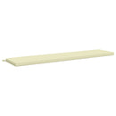 Bænkpude SOEST 100% polyester Cremefarvet 180 x 40 x 5 cm
