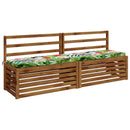 Bænkpude SOEST 100% polyester Flerfarvet 180 x 40 x 5 cm