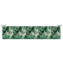 Bænkpude SOEST 100% polyester Bladmønster 180 x 40 x 5 cm