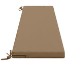 Bænkpude SOEST 100% polyester Gråbrun 180 x 40 x 5 cm