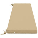 Bænkpude SOEST 100% polyester Beige 200 x 40 x 5 cm