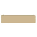 Bænkpude SOEST 100% polyester Beige 200 x 40 x 5 cm
