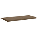 Bænkpude SOEST 100% polyester Gråbrun 110 x 50 x 5 cm