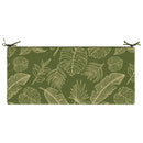 Bænkpude SOEST 100% polyester Bladdesign 110 x 50 x 5 cm