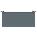 Bænkpude SOEST 100% polyester Blå 120 x 50 x 5 cm