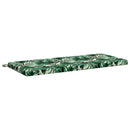 Bænkpude SOEST 100% polyester Bladmønster 120 x 50 x 5 cm