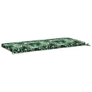 Bænkpude SOEST 100% polyester Bladmønster 120 x 50 x 5 cm