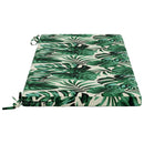 2-delt bænkepude SOEST 2 stk. 100% polyester Bladmønster