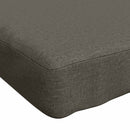 Bænkpude SOEST 100% polyester Grå 140 x 50 x 5 cm