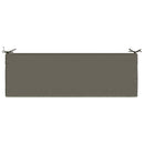 Bænkpude SOEST 100% polyester Grå 140 x 50 x 5 cm