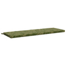 Bænkpude SOEST 100% polyester Bladdesign 140 x 50 x 5 cm