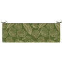 Bænkpude SOEST 100% polyester Bladdesign 140 x 50 x 5 cm