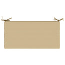 2-delt bænkepude SOEST 2 stk. 100% polyester Beige