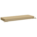 2-delt bænkepude SOEST 2 stk. 100% polyester Beige