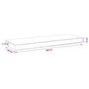 2-delt bænkepude SOEST 2 stk. 100% polyester Lyseblå