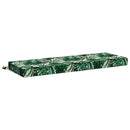 Bænkpude SOEST 100% polyester Bladmønster 110 x 40 x 8 cm