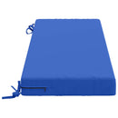 Bænkpude SOEST 100% polyester Kongelig blå 120 x 40 x 8 cm