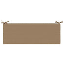 Bænkpude SOEST 100% polyester Gråbrun 120 x 40 x 8 cm
