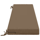 Bænkpude SOEST 100% polyester Gråbrun 150 x 40 x 8 cm