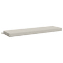 Bænkpude SOEST 100% polyester Hvid 150 x 40 x 8 cm