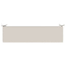 Bænkpude SOEST 100% polyester Hvid 150 x 40 x 8 cm