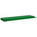 Bænkpude SOEST 100% polyester Grøn 160 x 40 x 8 cm