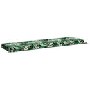 2-delt bænkepude SOEST 2 stk. 100% polyester Bladmønster