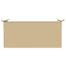 2-delt bænkepude SOEST 2 stk. 100% polyester Beige