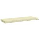 Bænkpude SOEST 100% polyester Cremefarvet 140 x 50 x 8 cm