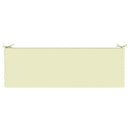 Bænkpude SOEST 100% polyester Cremefarvet 140 x 50 x 8 cm