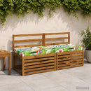 Bænkpude SOEST 100% polyester Flerfarvet 150 x 50 x 8 cm