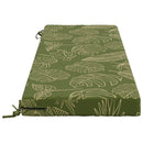 2-delt bænkepude SOEST 2 stk. 100% polyester Bladdesign