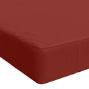 Bænkpude SOEST 100% polyester Rød 150 x 50 x 8 cm